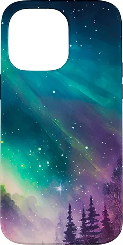 Vista 21 de Northern Lights and Sky Iceland Norway Aurora Borealis Case for iPhone 17