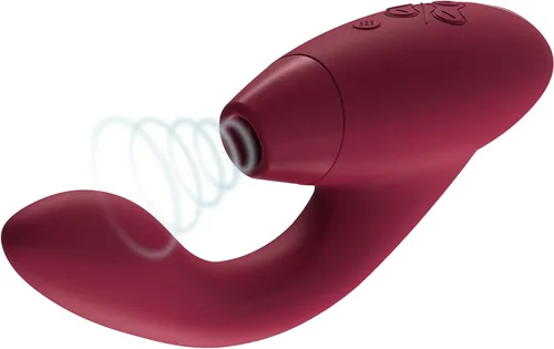 Vista 8 de Womanizer Duo 1 Vibrador de succión de clítoris para mujeres Juguete sexual para adultos con succión vibratoria Estimulador de clítoris y punto