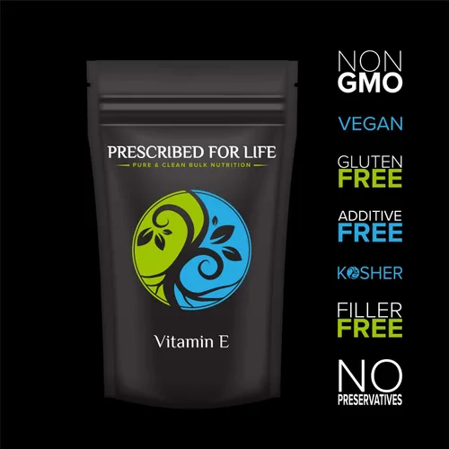 Vista 2 de Prescribed For Life Vitamina E - Polvo de succinato de vitamina E (succinato de tocoferilo-D), 2 oz (57 g)