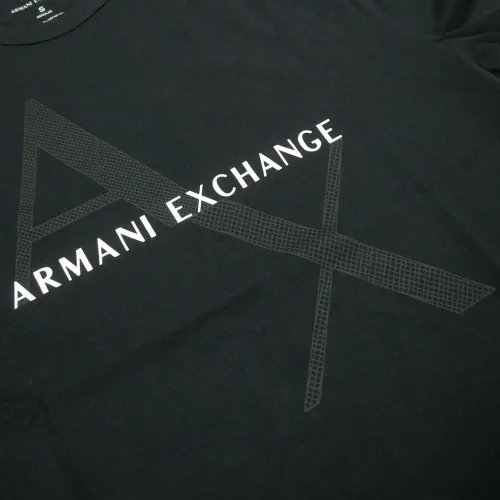 Vista 6 de AX ARMANI EXCHANGE Camiseta con logotipo de cuello redondo para hombre