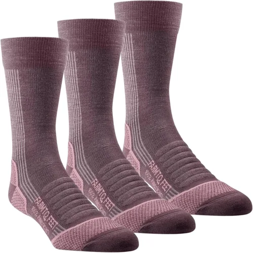 Vista 7 de Farm to Feet Calcetines ligeros de lana merino de Damasco