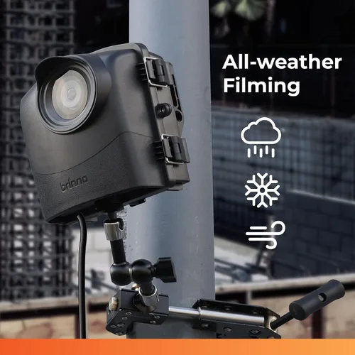 Vista 6 de Brinno BCC2000 Plus Paquete de Cámara para Construcción - Incluye: Cámara Time Lapse TLC2000 Full HD, Extensor de 32 pies para Laptop/Tablet