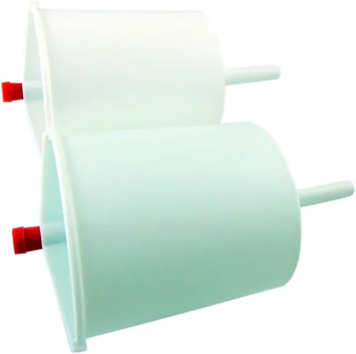 Vista 2 de Westmon Works Relleno de taza de comunión, dispensador de botón de plástico de 5 pulgadas para tazas individuales, herramienta de mano