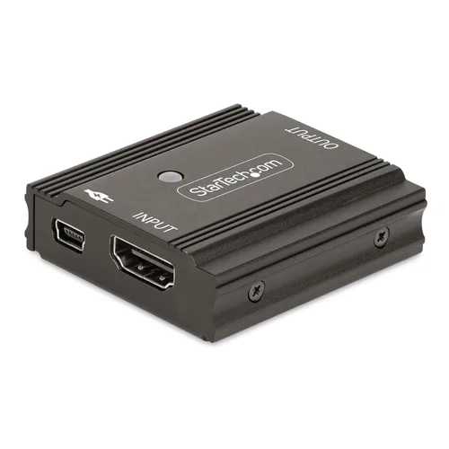 Vista 5 de StarTech Extensor de señal DisplayPort 4K 60Hz hasta 65ft/20m, TAA DP video signal amplifier, 1080p backward compatible, 4K 30Hz to 42ft/13m