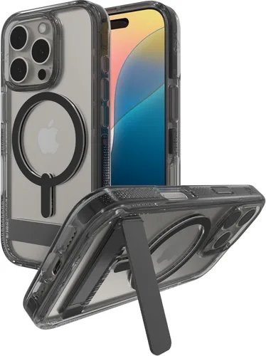 Vista 31 de ZAGG Gear4 Santa Cruz Snap Case para Apple iPhone 14, protección contra caídas D30 de hasta 13 pies (4 m), compatible con carga inalámbrica, parte