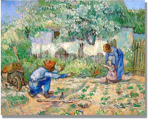 Vista 34 de ELITEAART- La noche estrellada por Vincent Van Gogh, pintura al óleo, reproducción de pintura al óleo, impresión en lienzo giclée, tamaño marcado