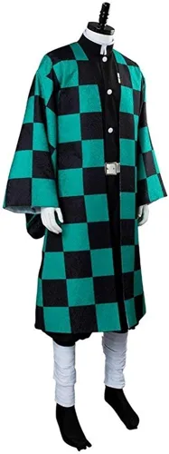 Vista 2 de Cosplay Life Demon Killer Vanquisher Complete Anime Costume Set Kimono Cardigan - Halloween Outfit For Unisex Adult