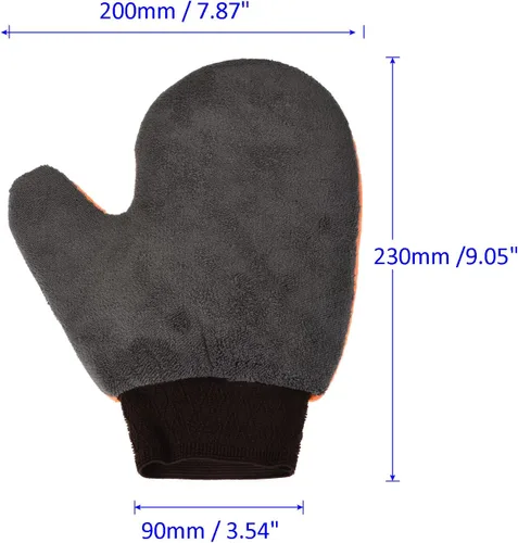 Vista 3 de M METERXITY Manopla de limpieza - Guantes de microfibra para lavar platos, ropa y persianas, aplicar a la limpieza de la casa