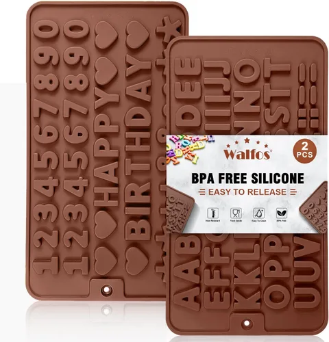 Vista 15 de Moldes de silicona para bombas de grasa Walfos, molde de silicona para dulces Walfos, molde redondo de 15 cavidades - Perfecto para bombas de grasa