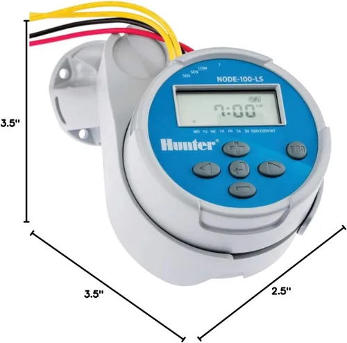 Vista 9 de Hunter rociador NODE100 con control de estación única con solenoide CC incorporado