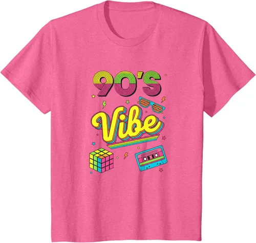 Vista 40 de 90s Nostalgia Retro Apparel - 90'S Vibe Retro T-Shirt Negro