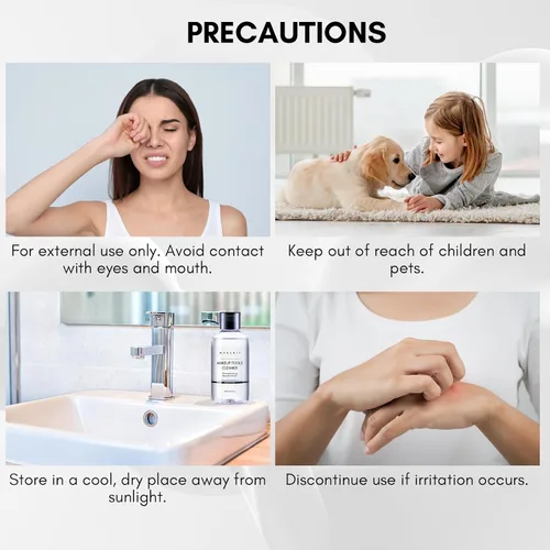 Vista 8 de Makartt Limpiador de brochas de maquillaje: solución de limpieza profunda para cepillos de uñas, esponjas y soplos de polvo, fórmula hipoalergénica
