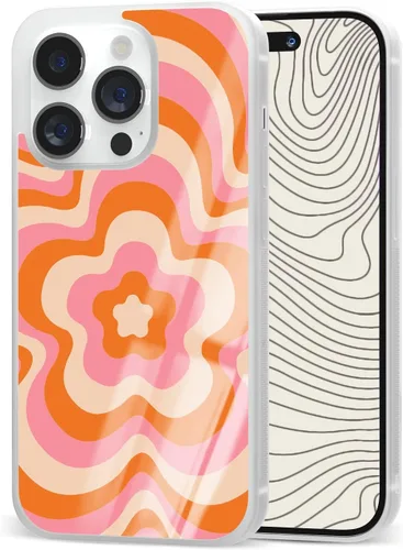 Vista 24 de Fundas de teléfono con estampado de flores Kawaii para niñas estéticas iPhone 5 6 7 8 11 12 13 14 Pro Max Plus Mini X, Samsung S9 S10 S20 S21 S22