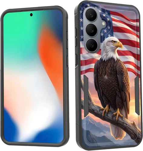 Vista 64 de Funda para Galaxy S26 FE, doble capa, protección contra caídas de grado militar de 10 pies, antideslizante, resistente a prueba de golpes, para Cruz