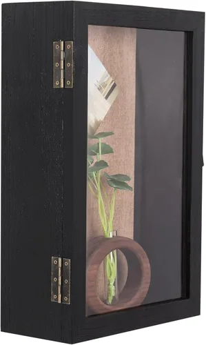 Vista 7 de Caja de sombra extra profunda de 11 x 17 pulgadas, profundidad exterior, cajas de sombra de 5 pulgadas, vitrinas para ramo de flores, fotos de boda