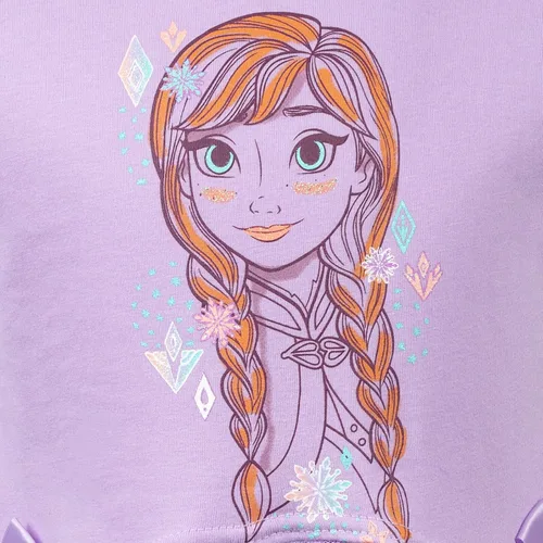 Vista 3 de Disney Frozen Elsa Anna - Vestido para niñas pequeñas y grandes