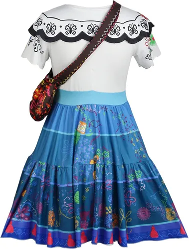 Vista 3 de Bleoavre Disfraz de princesa mágica para mujer, disfraz de anime de Halloween