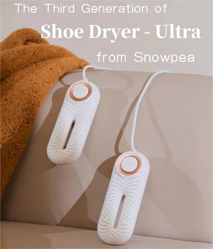 Vista 6 de Secador Eléctrico de Zapatos Snowpea, Secador de Botas de Esquí, Calentador de Zapatos y Botas para Zapatillas Deportivas Sudadas con Temporizador