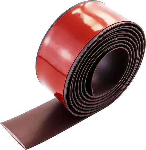 Vista 10 de Tira de Transición de Piso, Tiras de Cobertura de Piso Autoadhesivas Transiciones de Pisos Laminados, Tira Divisoria Plana de Vinilo de 2" de Ancho