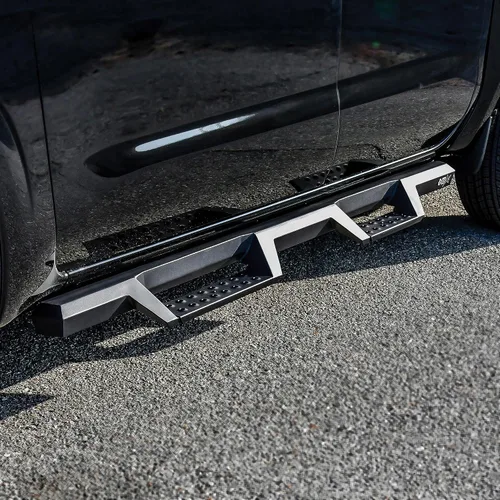 Vista 7 de Westin 2022 Nissan Frontier Crew Cab Pickup HDX Drop Nerf Step Bars - Negro texturizado (56-14215)