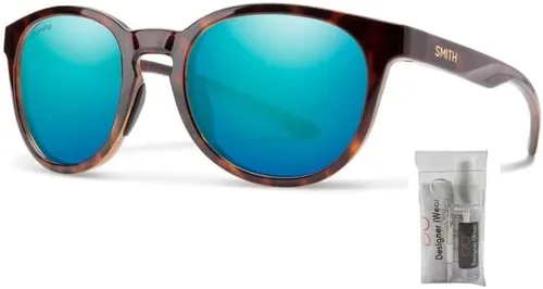 Vista 2 de Smith Eastbank - Gafas de sol redondas para hombres para mujeres + paquete con kit de gafas de cortesía iWear de diseñador