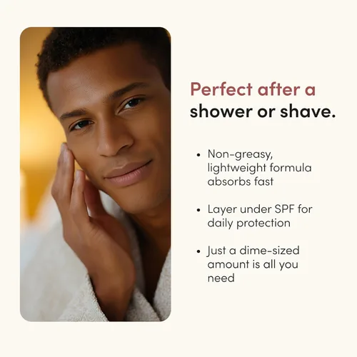 Vista 5 de Hims Everyday Moisturizer - Crema facial hidratante y no grasa - Hidratante matutino para una piel sana - Para todo tipo de piel - Vegano y sin