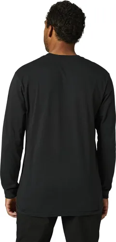 Vista 2 de Fox Racing Camiseta premium de manga larga Kawasaki para hombre Negro