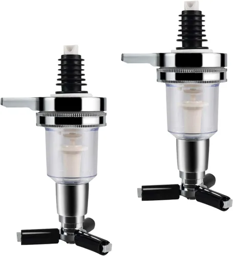 Vista 6 de Dispensador de boquilla de repuesto apto para estantes de vino, dispensador de alcohol, licor, cóctel, 1 onza (1.0 fl oz)