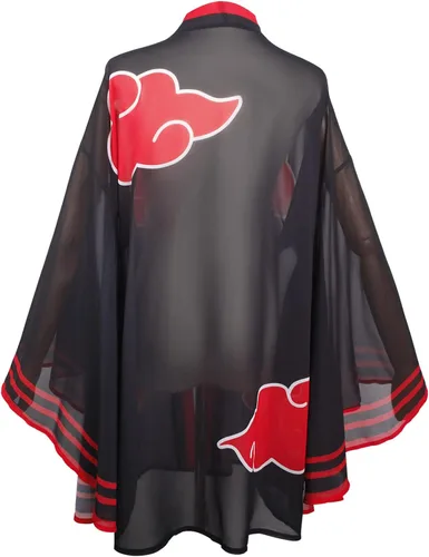 Vista 3 de Demon Slayer Shinobu Tanjiro Nezuko - Kimono para mujer cárdigan tipo kimono para cubrir la playa con frente abierto bata para adultos