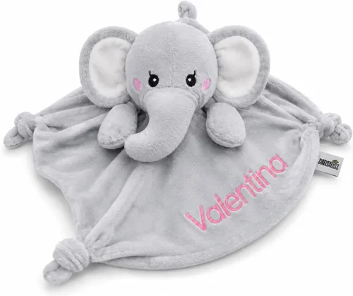Vista 24 de Animal de peluche de elefante personalizado - Anuncio de estadísticas de nacimiento personalizadas, animales de peluche de elefante para bebés, baby