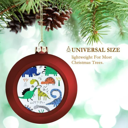 Vista 193 de Boobs Funny Shatterproof Matte Christmas Balls for Tree Wreath Home Decor 1PCS