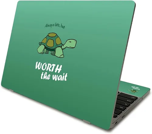 Vista 6 de MightySkins Skin compatible con Samsung Chromebook 4 (2021) de 11.6 pulgadas - Aztec Fox Funda protectora de vinilo duradera y única Fácil