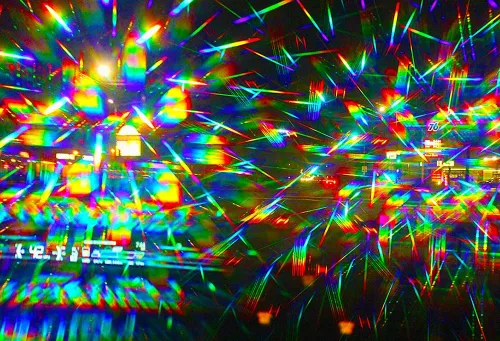 Vista 4 de Rainbow Symphony Kaleidoscope Glasses