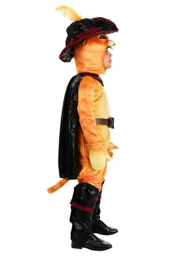 Vista 5 de Disfraz de Shrek Puss in Boots para Niños Pequeños Multicolor