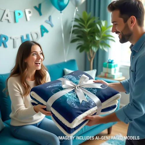 Vista 5 de Sleepwish - Manta de vellón de tortuga para niños, niñas y niños, de felpa suave, color teja y turquesa, sherpa, para sofá o silla, tamaño bebé