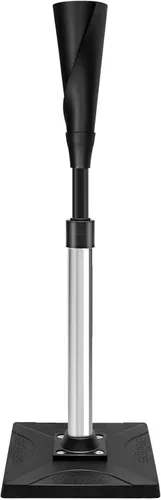 Vista 9 de Portable Batting Tee for Baseball/Softball - 25"- 46" Height Adjustable Baseball Tee with Removable Rubber Top and Premium Base for All Ages