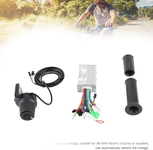 Vista 2 de VBESTLIFE Controlador Eléctrico Set, 36 48V 250 350W Universal Eléctrico Scooter Controlador LCD Split Meter
