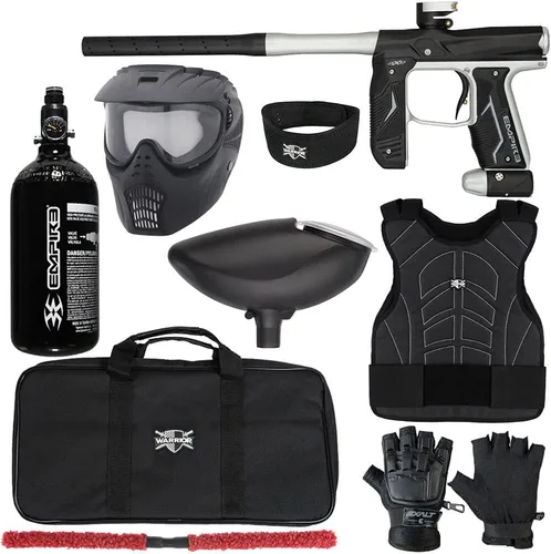 Vista 8 de Action Village Empire Axe 2.0 Level 1 Kit de pistola de paintball protector