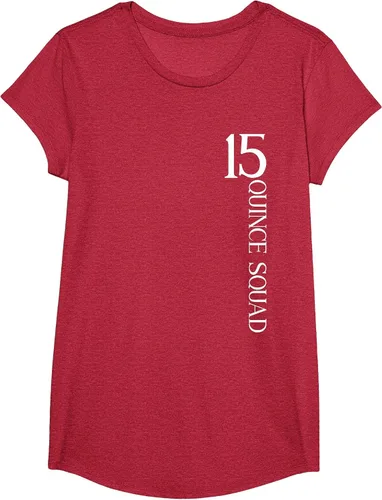 Vista 96 de Quince Squad Quinceanera 15th Birthday - Camiseta de quinceañera para niñas Asphalt Grey
