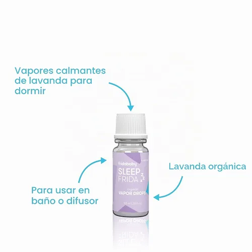 Vista 3 de Frida Baby - Paquete de gotas de baño naturales para dormir y respirar