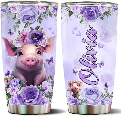 Vista 12 de Vaso de abeja personalizado con nombre personalizado de abejas reinas, regalos para mujeres, tazas de agua, botella de agua de 20 onzas, regalo