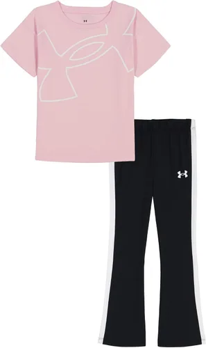 Vista 194 de Under Armour baby-girls Ua Terrazzo Leopard Heart SetShort Set