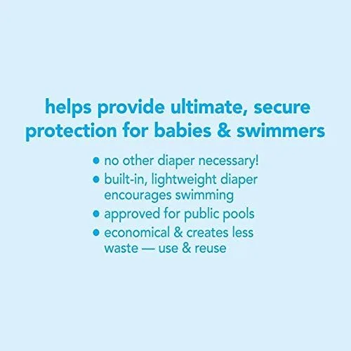 Vista 3 de i play Baby Toddler pañal absorbente reutilizable para natación 2 unidades 6 meses