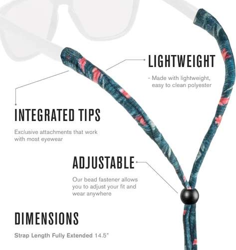 Vista 5 de Chums Original Patterns - Sujetador para lentes de sol y anteojos estampados, unisex