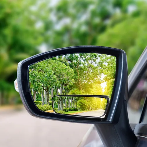 Vista 7 de Tallew 4 piezas de espejo de punto ciego para coche, espejo retrovisor lateral convexo, punto ciego, rectangular, accesorios para visión trasera