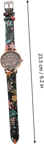 Vista 3 de SOESFOUFU Reloj de pulsera blanca para mujer, correa de cuero para niñas, relojes de pulsera para hombre, reloj digital para mujer