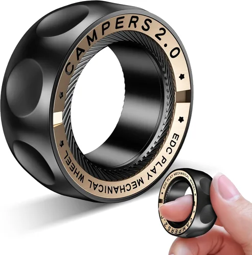 Vista 6 de Fidget Spinners, Juguete Fidget Spinners, Juguete para Aliviar el Estrés, Ansiedad y TDAH, Regalos Spinner para Adultos y Niños, Juguete de Metal