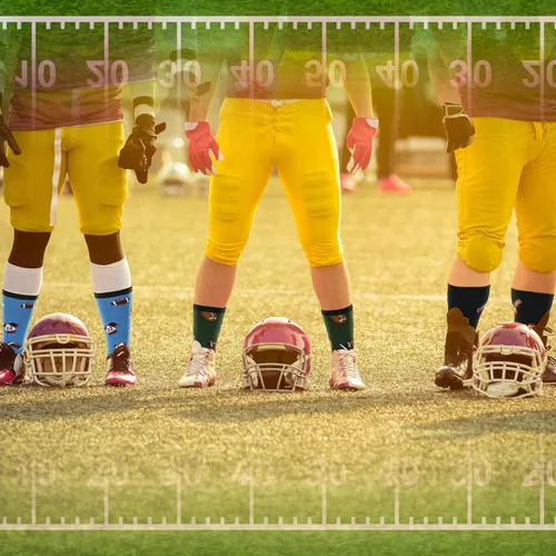 Vista 6 de 6 pares de calcetines de fútbol novedosos para niños de 8 a 12 años, calcetines atléticos de fútbol, regalos de béisbol, regalos para niños