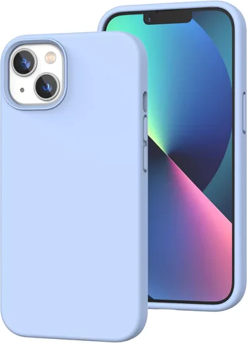 Vista 51 de Funda de silicona líquida compatible con iPhone 12 Pro Max 6.7 pulgadas, funda de gel de protección completa con forro de microfibra, funda