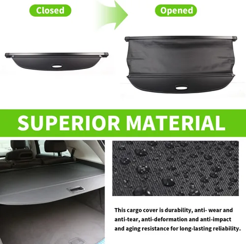 Vista 3 de Funda de carga para Subaru XV Crosstrek 2012 2013 2014 2015 2016 2017 Funda para maletero trasero para Subaru Impreza 2013 2014 2015 2016 Funda